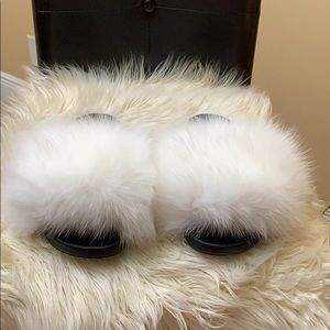Mink Fur Sandals